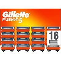 Los mejores  - Gillette Fusion 5 Cuchillas de Afeitar Hombre- Paquete de 16 Cuchillas de Recambio (El Diseño Exterior del Paquete Puede…